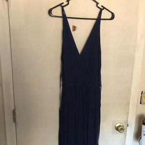 Lulus navy blue jumpsuit